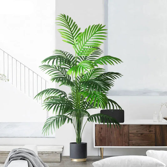 Large Artificial Palm Tree Tropical  Plant