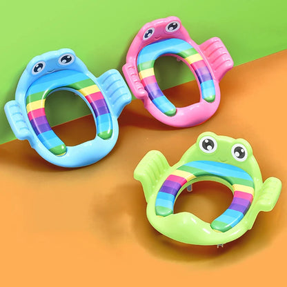 Children's Cushioned Toilet Seat – Comfortable Toddler Training Seat