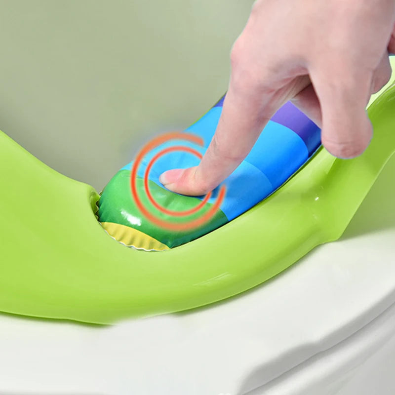 Children's Cushioned Toilet Seat – Comfortable Toddler Training Seat