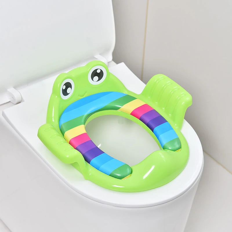 Children's Cushioned Toilet Seat – Comfortable Toddler Training Seat