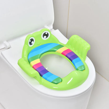 Children's Cushioned Toilet Seat – Comfortable Toddler Training Seat