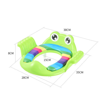 Children's Cushioned Toilet Seat – Comfortable Toddler Training Seat