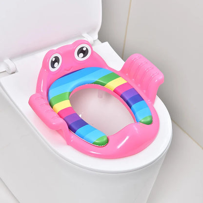 Children's Cushioned Toilet Seat – Comfortable Toddler Training Seat