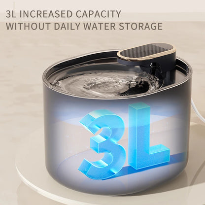 3L Automatic Pet Water Fountain, USB Charge, Electric water Feeder