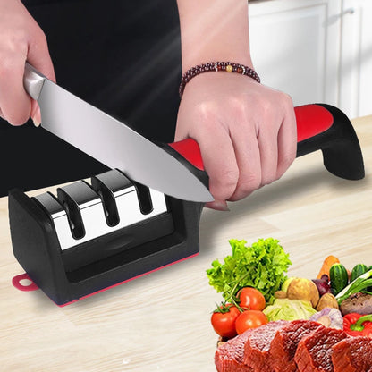 Kitchen 3/4-Segment Knife Sharpener